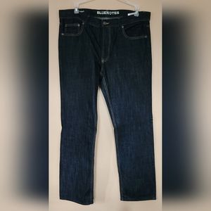 Mens Bluenotes 28x30 Brodie Slim Straight Dark Blue Denim Jeans New without tag
